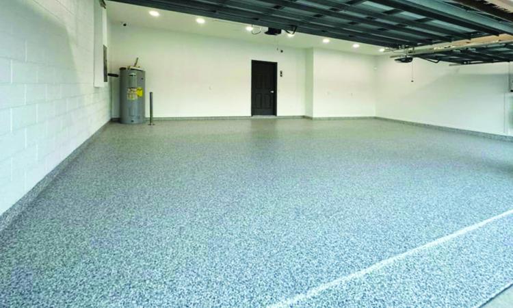 After floor coating image
